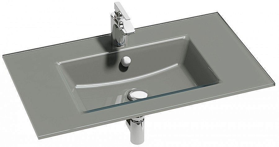 Раковина Jacob Delafon VOX 81 EB2104-DD2 серая купить в интернет-магазине Sanbest