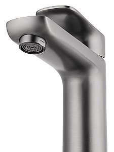 Смеситель для раковины WONZON & WOGHAND Line, Темный графит (WW-A40732-BGG) купить в интернет-магазине сантехники Sanbest