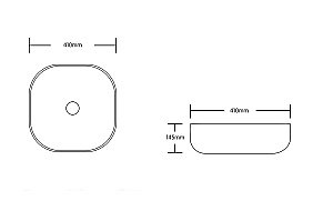 Раковина накладная CeruttiSpa 41 CR0077 белая купить в интернет-магазине Sanbest