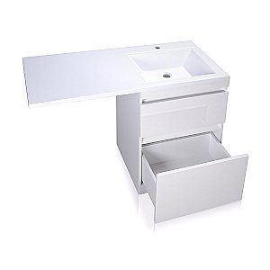 Тумба с раковиной Style Line Даллас 120 напольная для ванной в интернет-магазине Sanbest