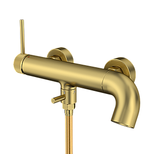 Смеситель для ванны Elghansa RADIANT XQ 2347181-MattGold матовое золото купить в интернет-магазине сантехники Sanbest