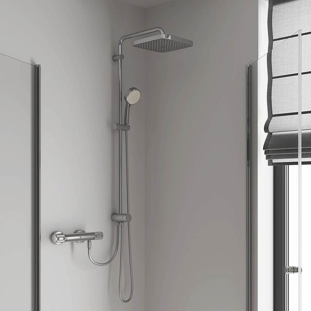 Душевая система Grohe 26694000 Tempesta Cosmopolitan 250 CUBE купить в интернет-магазине сантехники Sanbest