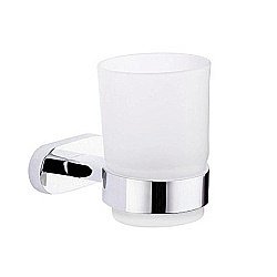 Стакан с держателем Creavit PLANET PL18803 хром купить в интернет-магазине сантехники Sanbest