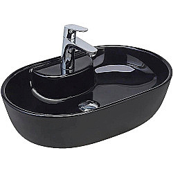 Раковина beWash Bogen 60 88611106 черная глянцевая купить в интернет-магазине Sanbest