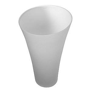 Раковина напольная Montebianco PISA CONO 11237 белая матовая купить в интернет-магазине Sanbest