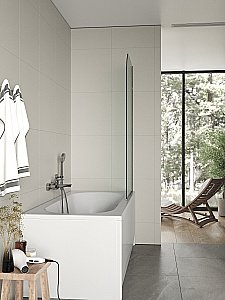 Шторка для ванны Agger A02-080TCR купить в интернет-магазине Sanbest