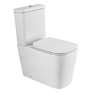 Унитаз BelBagno ALBANO BB120CP P-trap безободковый, с бачком купить в интернет-магазине Sanbest