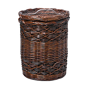 Корзина для белья WasserKRAFT Bever 240 WB-240-M темно-коричневый купить в интернет-магазине сантехники Sanbest