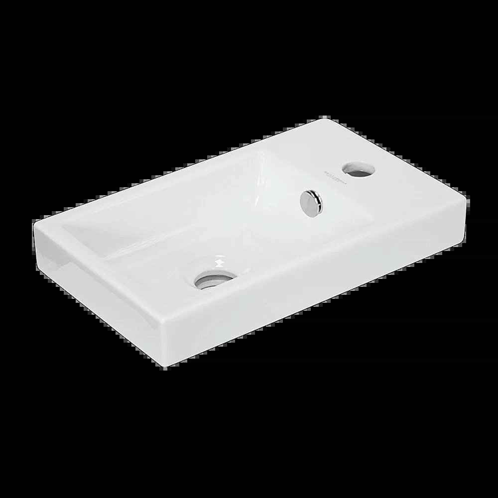 Раковина Sanita luxe Fest 40 FST40SLWB01 белая купить в интернет-магазине Sanbest