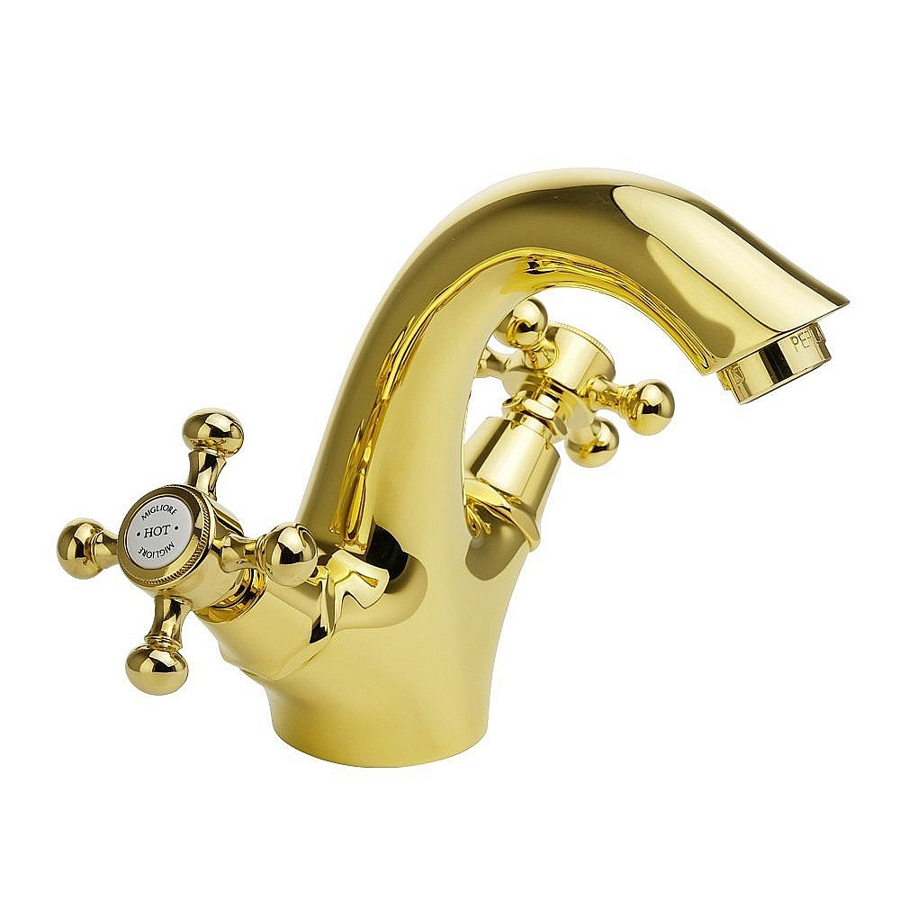 Смеситель для раковины Migliore Lady ML.LAD-934 золото купить в интернет-магазине сантехники Sanbest