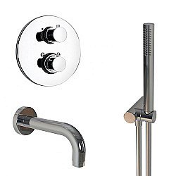 Смеситель для ванны PAINI Cox 78CRSET26911THBATH хром купить в интернет-магазине сантехники Sanbest