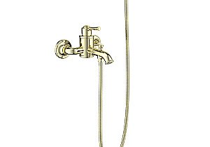 Смеситель для ванны Aquatek Классик AQ1549PG золото полированное купить в интернет-магазине сантехники Sanbest