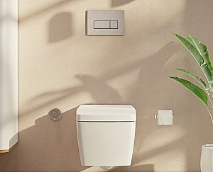Кнопка для инсталляции Vitra Root Square 740-2395 никель купить в интернет-магазине сантехники Sanbest