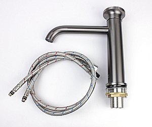 Смеситель для раковины Bronze de Luxe OMG! 9009GM-G графит/зеленый купить в интернет-магазине сантехники Sanbest