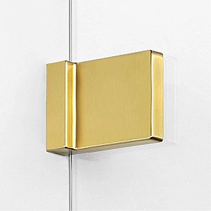 Душевой уголок NEW TRENDY AVEXA GOLD BRUSHED 120x90 стекло прозрачное/профиль золото купить в интернет-магазине Sanbest
