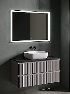 Тумба с раковиной Sancos SNOB R 100 со столешницей, Doha Soft для ванной в интернет-магазине Sanbest