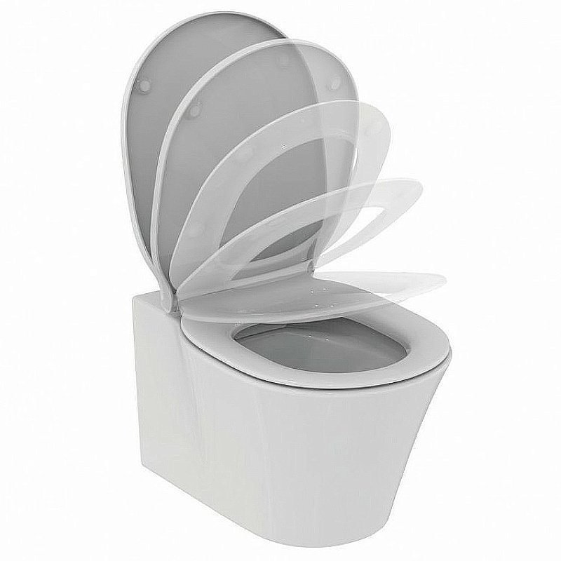 Унитаз подвесной Ideal Standard Connect Air K819501 белый, безободковый, с крышкой микролифт купить в интернет-магазине Sanbest