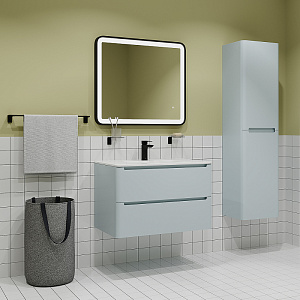 Мебель для ванной Iddis Edifice 80 EDI80B0i95K голубая для ванной в интернет-магазине Sanbest