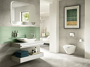 Унитаз подвесной Ideal Standard Tonic K316501 белый, безободковый, с крышкой микролифт купить в интернет-магазине Sanbest