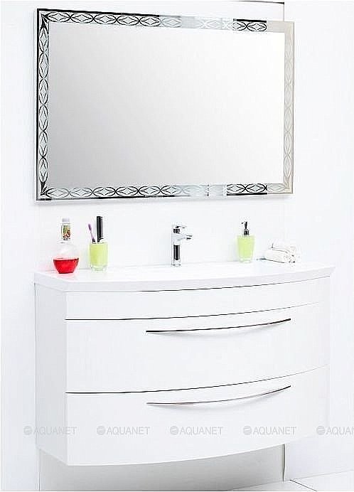 Зеркало LED De Aqua ТРЕНД 205770 120x75 в ванную от интернет-магазине сантехники Sanbest