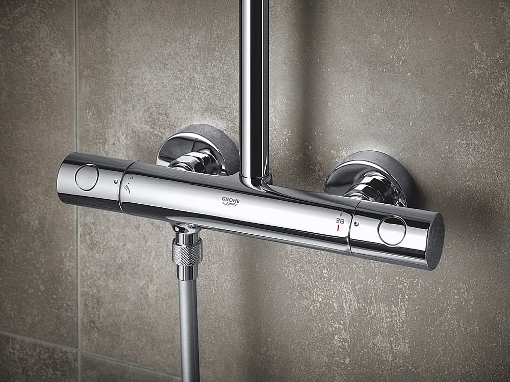 Душевая система Grohe Tempesta Cosmopolitan 26670000 хром купить в интернет-магазине сантехники Sanbest