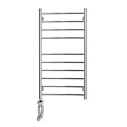 Полотенцесушитель электрический Domoterm Медея П10 500x1000 EL хром левый купить в интернет-магазине сантехники Sanbest