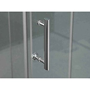 Душевой уголок Ambassador Kingston 14011121 100х90 стекло прозрачное/профиль хром купить в интернет-магазине Sanbest