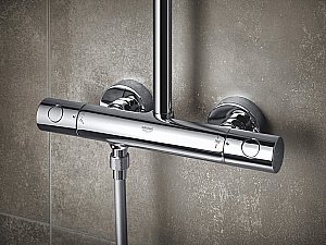 Душевая система Grohe Tempesta Cosmopolitan 26670000 хром купить в интернет-магазине сантехники Sanbest
