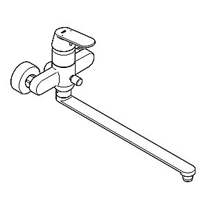 Смеситель для ванны Grohe Eurosmart Cosmopolitan 32847000 хром купить в интернет-магазине сантехники Sanbest