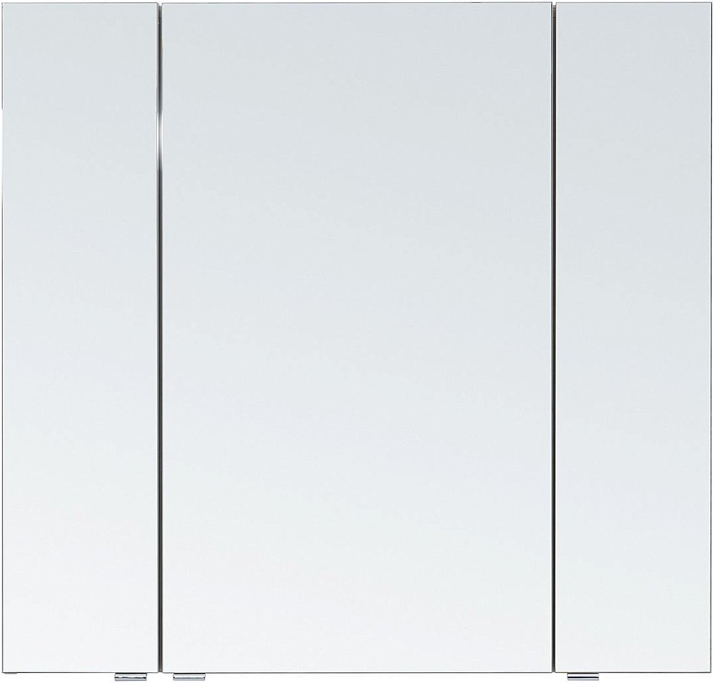 Зеркальный шкаф Aquanet Алвита new 90 дуб веллингтон белый купить в интернет-магазине сантехники Sanbest