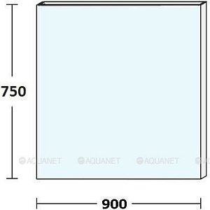 Зеркало LED De Aqua СИТИ 202025 90x75 в ванную от интернет-магазине сантехники Sanbest