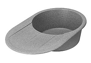 Кухонная мойка Акватон Амира 78 серый купить в интернет-магазине сантехники Sanbest