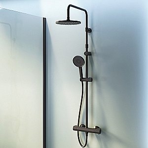 Душевая система AM.PM X-Joy F0785A422 черная купить в интернет-магазине сантехники Sanbest