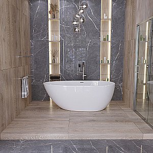 Ванна акриловая Grossman Fly GR-1102 170х80 белая купить в интернет-магазине Sanbest