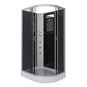 Душевая кабина Niagara Classic NG-3512-14BKG 120х80 с гидромассажем купить в интернет-магазине Sanbest