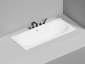 Ванна Salini Ornella AXIS S-Stone 103423MRH 170x75 белая/внутри RAL матовая купить в интернет-магазине Sanbest