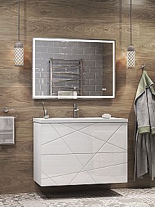 Зеркало VIGO Geometry Luxe z.GEO.100 в ванную от интернет-магазине сантехники Sanbest