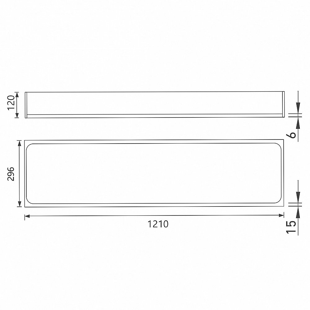 Скрытая настенная ниша Abber Nischen AN3006MB черная матовая купить в интернет-магазине сантехники Sanbest