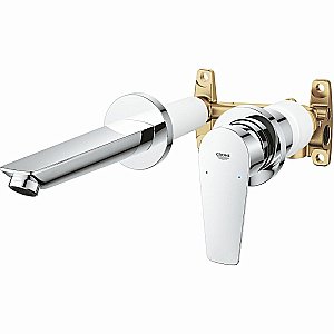 Смеситель для раковины Grohe BauEdge New 20474001 хром купить в интернет-магазине сантехники Sanbest
