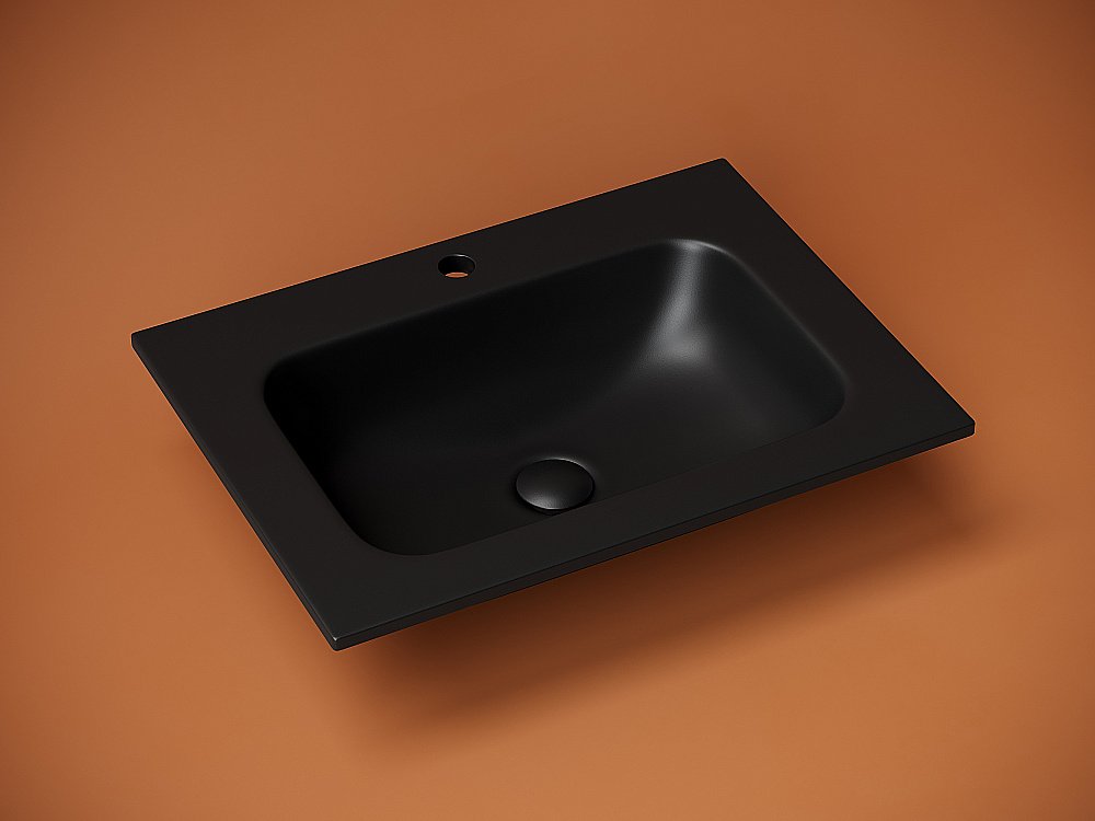 Раковина Ceramica Nova Grace CN7011MB черный матовый купить в интернет-магазине Sanbest