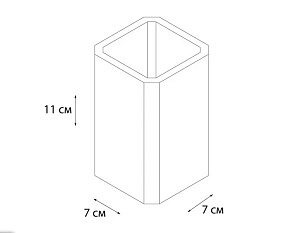 Стакан FIXSEN DONY FX-232-3 купить в интернет-магазине сантехники Sanbest