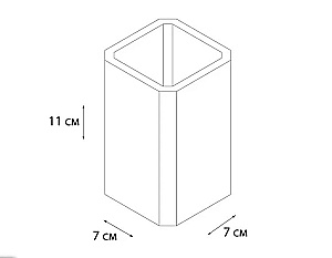 Стакан FIXSEN DONY FX-232-3 купить в интернет-магазине сантехники Sanbest