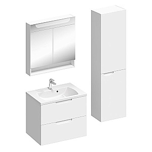Комплект мебели для ванной Ravak SET CLASSIC II 80 белая глянцевая для ванной в интернет-магазине Sanbest