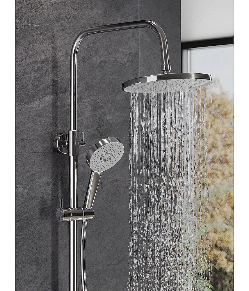 Душевая система Agger Easy A3151200 хром купить в интернет-магазине сантехники Sanbest