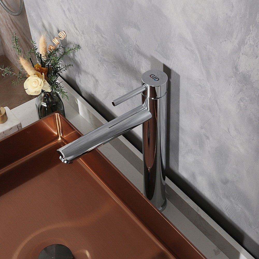 Смеситель для раковины Gid Berlin SS080-CH-D хром купить в интернет-магазине сантехники Sanbest