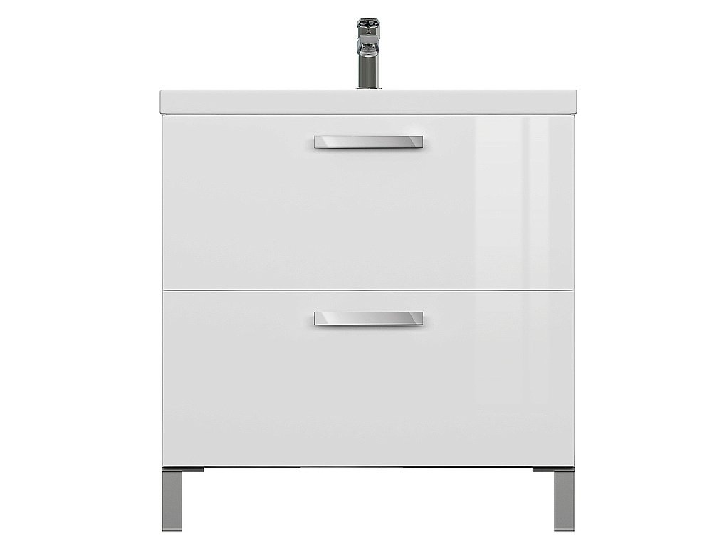 Мебель для ванной MELAR 80 белая для ванной в интернет-магазине Sanbest
