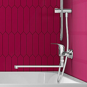 Смеситель для ванны Dorff Stark D1109500 хром купить в интернет-магазине сантехники Sanbest