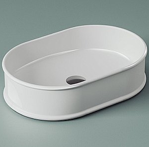 Раковина накладная Artceram Atelier ATL002 60 ATL002 01 00 белая купить в интернет-магазине Sanbest