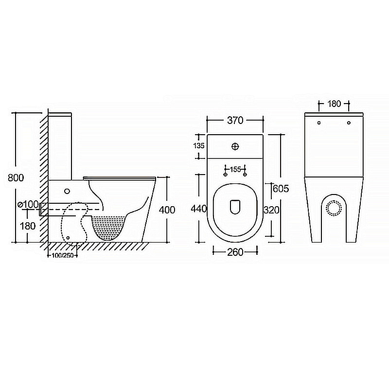 Инсталляция для унитаза Azario AZ-8010-1000 купить в интернет-магазине сантехники Sanbest