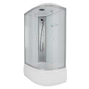 Душевая кабина Niagara NG-7310 Eco, левая, белая, 120x80, с тропическим душем купить в интернет-магазине Sanbest